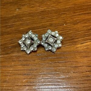 Amazing Vintage 50’s Art Deco Style Earrings